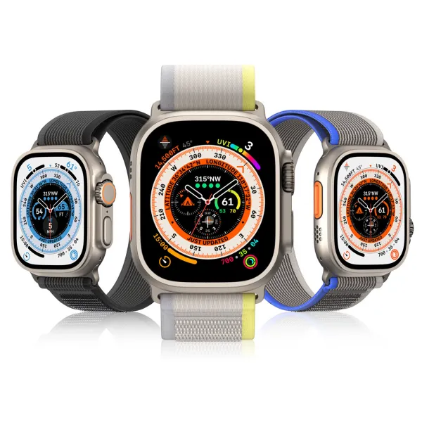 Dux Ducis Sport Velcro remienok na Apple Watch 38/40/41mm, blue/gray