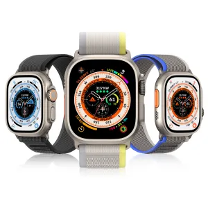Dux Ducis Sport Velcro remienok na Apple Watch 38/40/41mm, blue/gray
