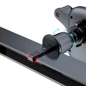 Dudao F5Pro Vent držiak na mobil do auta, čierny