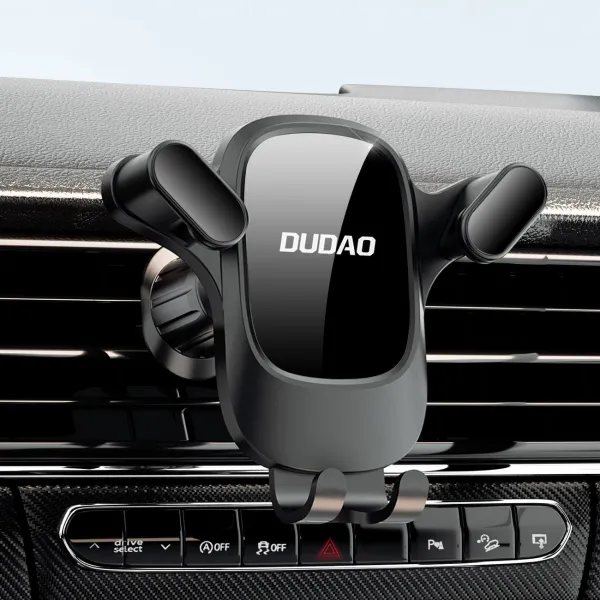 Dudao F5Pro Vent držiak na mobil do auta, čierny