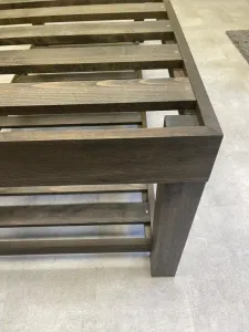 Masívny drevený masážny stôl 200×90 cm, výška 65 cm