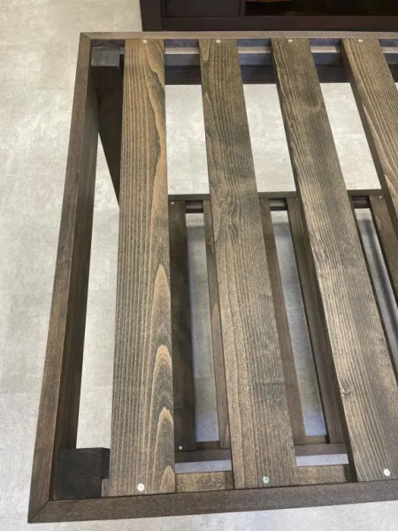 Masívny drevený masážny stôl 200×90 cm, výška 65 cm