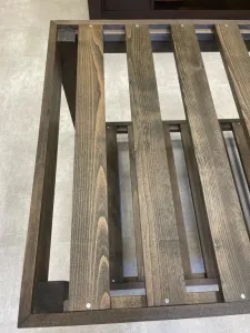 Masívny drevený masážny stôl 200×90 cm, výška 65 cm
