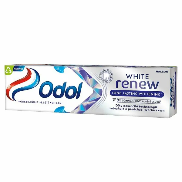 Odol White Renew Long Lasting Whitening zubná pasta s fluoridom 75 ml 1ks
