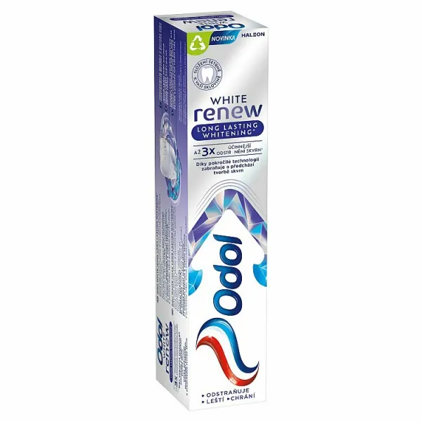Odol White Renew Long Lasting Whitening zubná pasta s fluoridom 75 ml 1ks