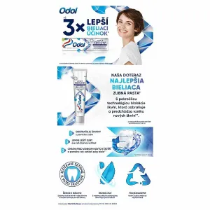 Odol White Renew Long Lasting Whitening zubná pasta s fluoridom 75 ml 1ks