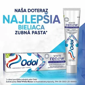 Odol White Renew Long Lasting Whitening zubná pasta s fluoridom 75 ml 1ks