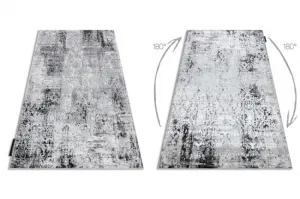Koberec DE LUXE 2081 Ornament vintage - krém / sivý