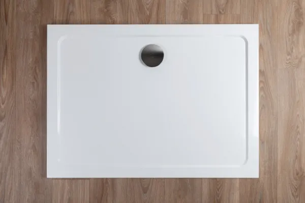 H K - THOR Sprchová vanička z liateho mramoru, obdĺžnik, 100x76x3 cm SE-THOR-10076