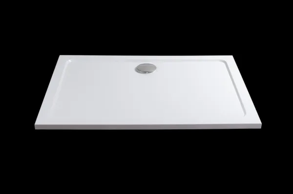 H K - THOR Sprchová vanička z liateho mramoru, obdĺžnik, 100x76x3 cm SE-THOR-10076