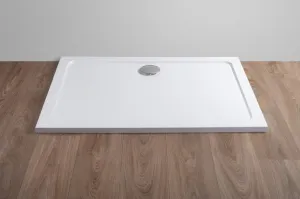 H K - THOR Sprchová vanička z liateho mramoru, obdĺžnik, 100x76x3 cm SE-THOR-10076