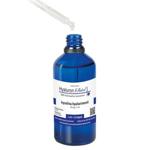 100% bioaktívna kyselina hyalurónová Hyaluron (roztok) N-Medical 100ml