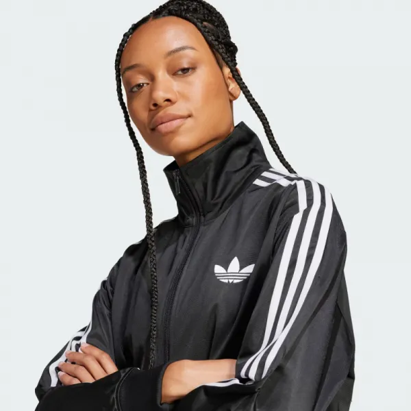 Dámska mikina so zipsom ADIDAS ORIGINALS FIREBIRD TT-BLACK