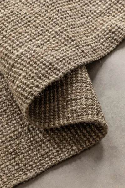 Koberec Bouclé Jaipur sivý / hnedý