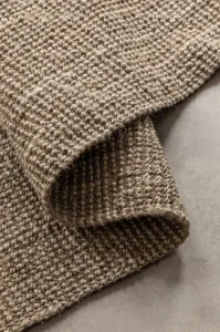 Koberec Bouclé Jaipur sivý / hnedý