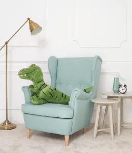 JAKS Plyšový dinosaurus Dino Farba: šedá, Veľkosť: 100 cm