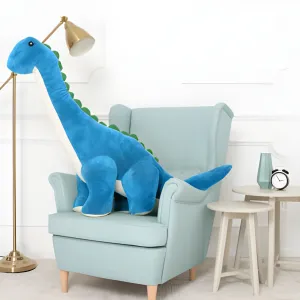 JAKS Plyšový dinosaurus Tobi Farba: modrá, Veľkosť: 110 cm