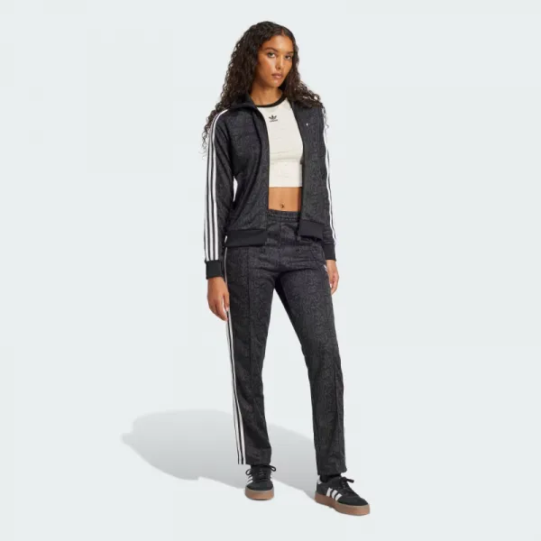 Dámske nohavice ADIDAS ORIGINALS SNAKE FB TP-BLACK MULTCO