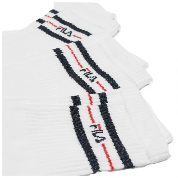 Ponožky FILA F9092 SOCKS 3-PACK-300 WHITE