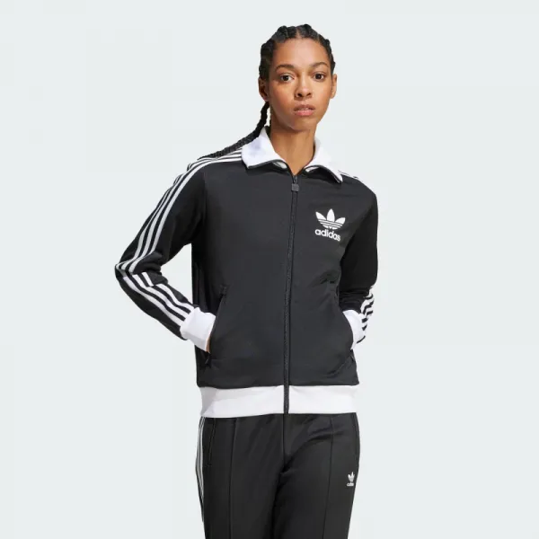 Dámska mikina so zipsom ADIDAS ORIGINALS CLASSIC TT-BLACK