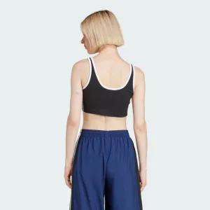 Dámske tielko ADIDAS ORIGINALS 3S BRA TOP-BLACK WHITE