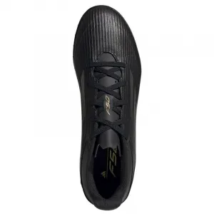 Pánske futbalové kopačky turfy ADIDAS F50 Club M TF core black iron metallic gold metallic