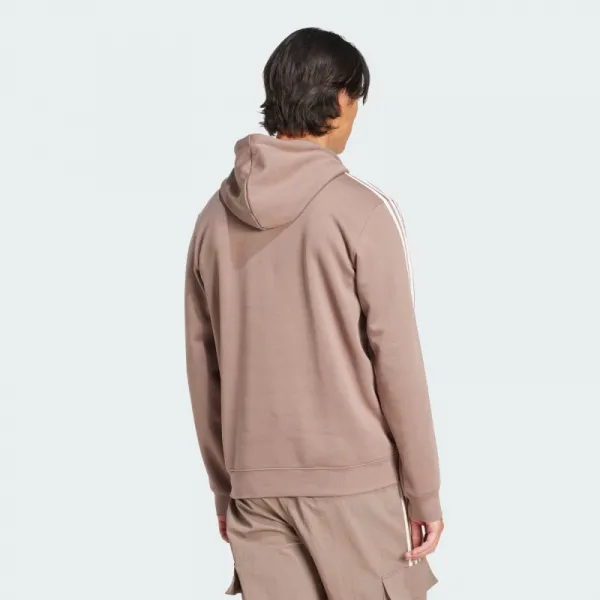 Pánska mikina s kapucňou ADIDAS ORIGINALS 3-STRIPES HOODY-TRABRN