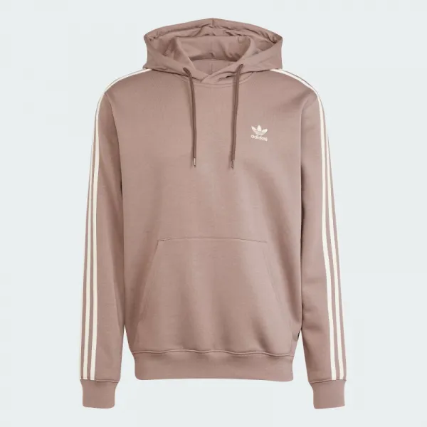 Pánska mikina s kapucňou ADIDAS ORIGINALS 3-STRIPES HOODY-TRABRN