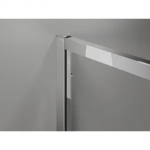 MEXEN - Exo sprchové dvere krídlové 155, transparent, chróm 819-155-000-01-00