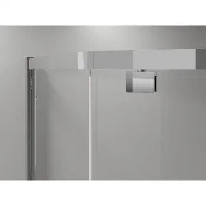 MEXEN - Exo sprchovací kút päťboký krídlový 100 x 100, transparent, chróm 812-100-100-01-00
