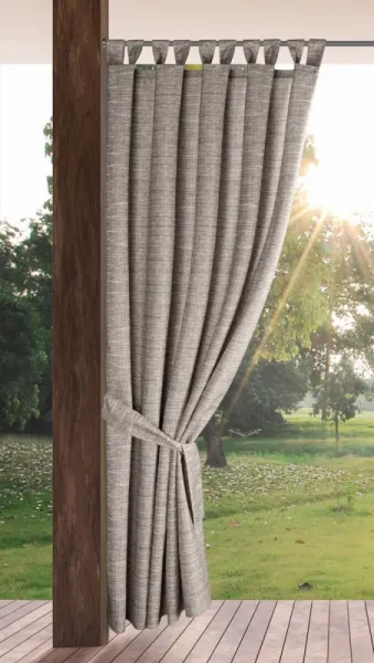 HnedýmelírovanývodeodolnýzávesdoaltánkuŠírka:155cm|Dĺžka:220cm