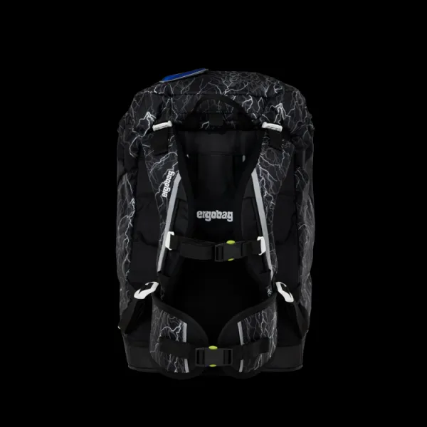 Školský batoh Ergobag prime - Black reflexný