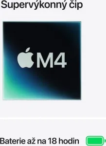 MacBook Air 15" Apple M4 10C CPU 10C GPU 16GB 512GB Polnočný SK, MW1M3SL/A