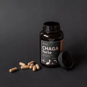 Zvýhodnený set: 2 x Čaga sibírska FORTE - 60 vegánskych kapsúl (600mg/ kapsula) - Herbatica