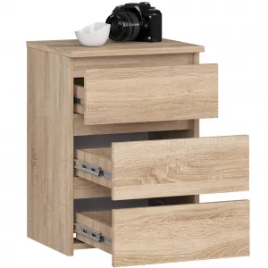 Ak furniture Komoda CL3 40 cm dub sonoma