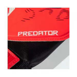 Futbalové brankárske rukavice ADIDAS PRED GL TRN J BLACK LUCRED WHITE