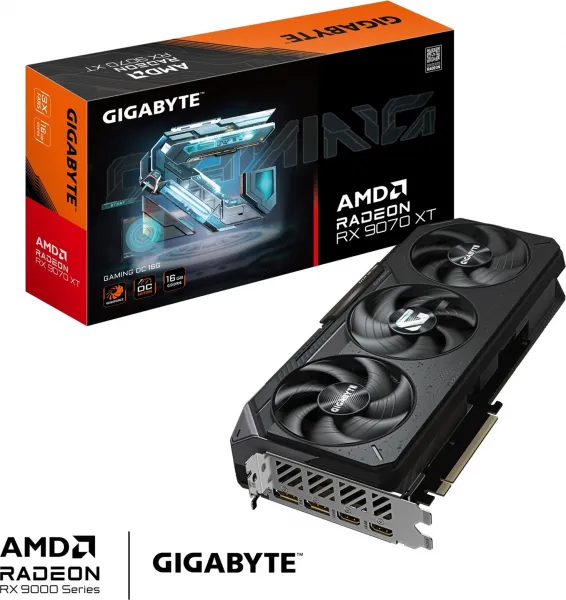Gigabyte Radeon RX 9070 XT GAMING OC 16G