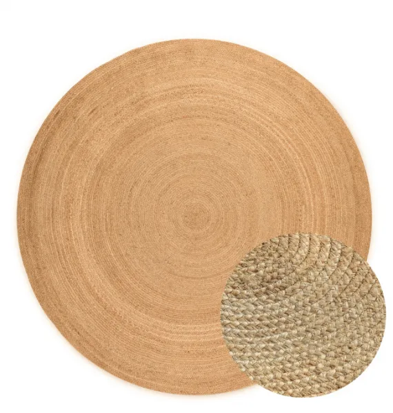Koberec Hanse Home Jute Braided Rangpur naturálny / zlatý