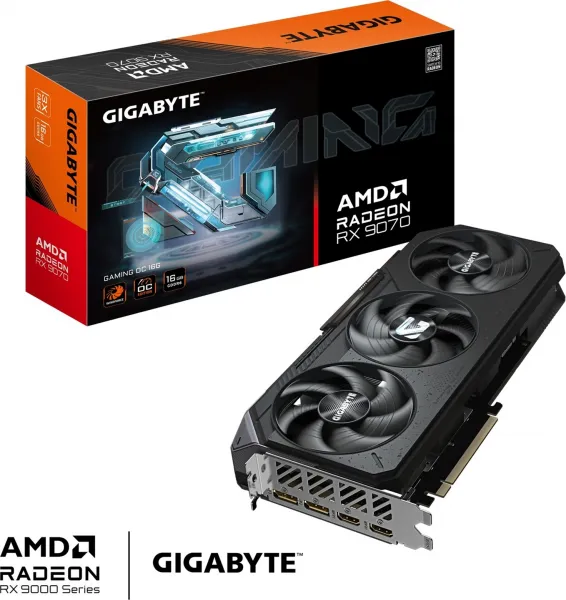 Gigabyte Radeon RX 9070 GAMING OC 16G