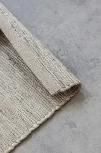 Koberec Handloom 1.0 Dhaka naturálny / biely / ivory