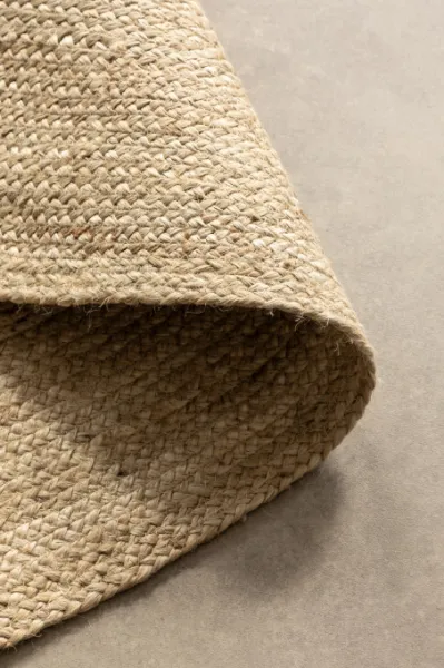 Koberec Jute Braided Rangpur naturálny / ivory