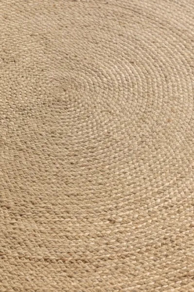Koberec Jute Braided Rangpur naturálny / ivory