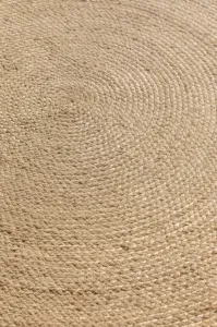 Koberec Jute Braided Rangpur naturálny / ivory