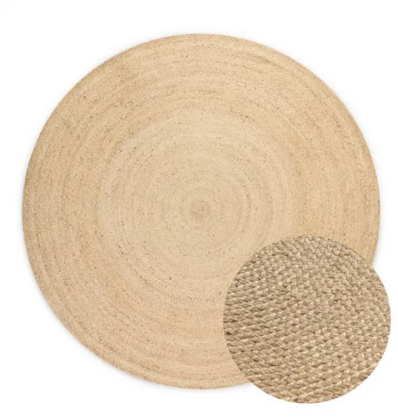 Koberec Jute Braided Rangpur naturálny / ivory