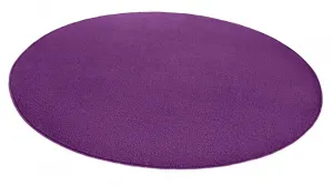 Koberec Fancy fialový kruh