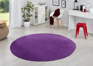 Koberec Fancy fialový kruh