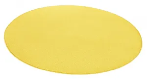 Koberec Fancy žltý kruh