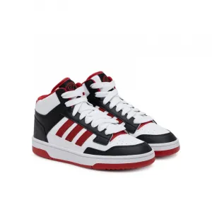 Chlapčenská vychádzková obuv ADIDAS Rapid Court Mid Jr core black red cloud white
