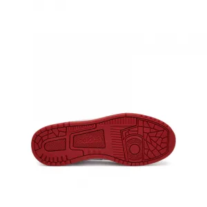 Chlapčenská vychádzková obuv ADIDAS Rapid Court Mid Jr core black red cloud white