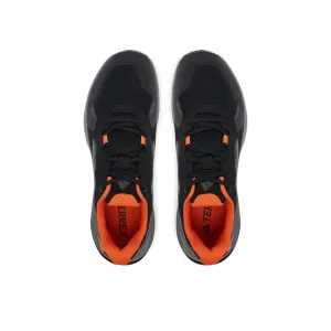 Pánska bežecká trailová obuv ADIDAS Terrex Soulstride M core black grey four semi impact orange